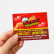 20.000 Imãs de Geladeira Personalizados em PVC 5,5x4,5 cm - Verniz UV - Corte Reto